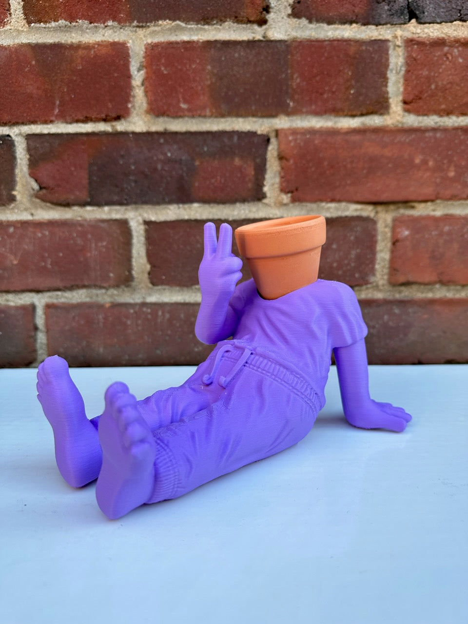 LIGHT PURPLE POTHEAD