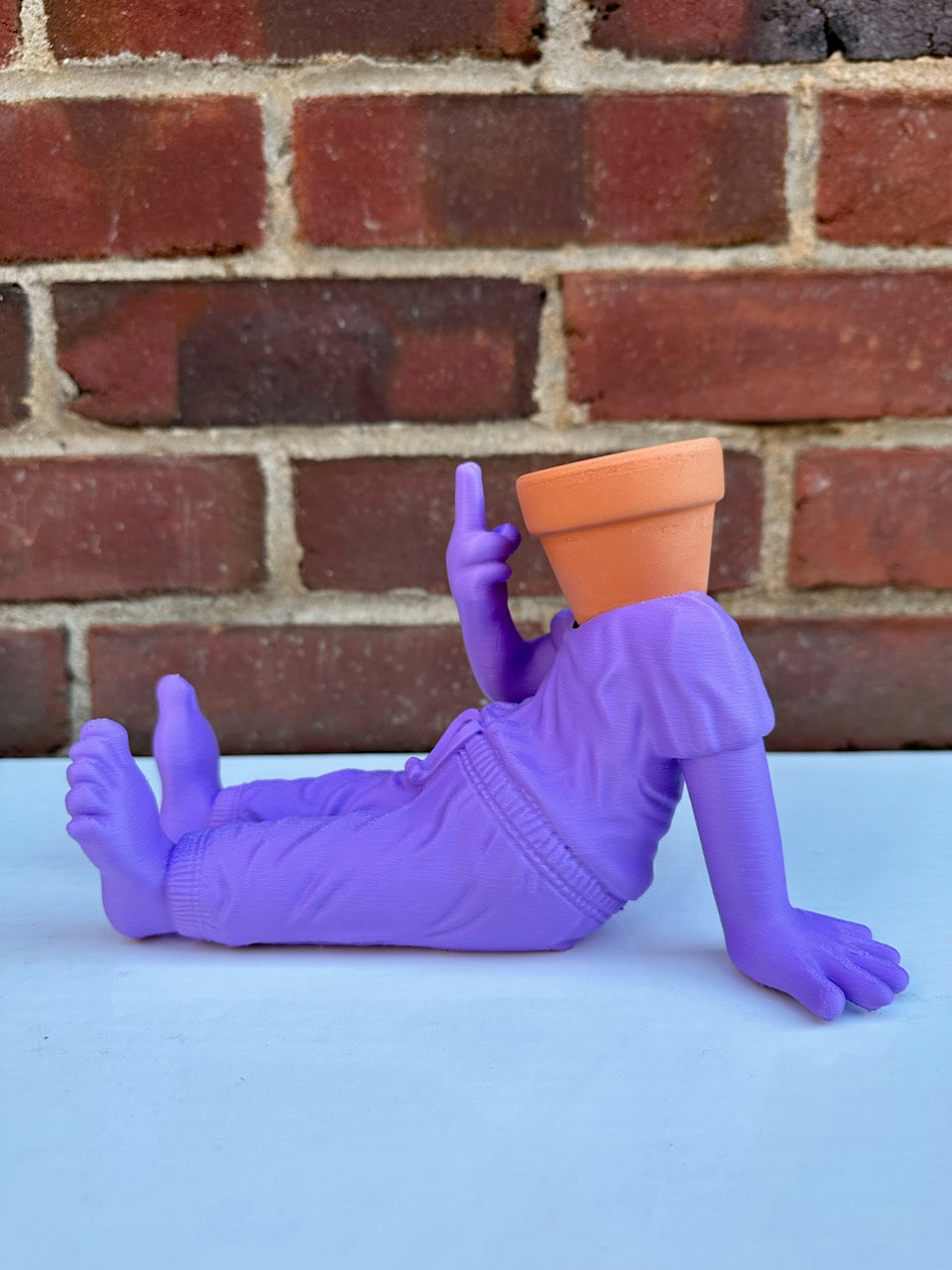 LIGHT PURPLE POTHEAD