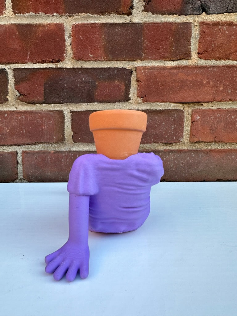 LIGHT PURPLE POTHEAD