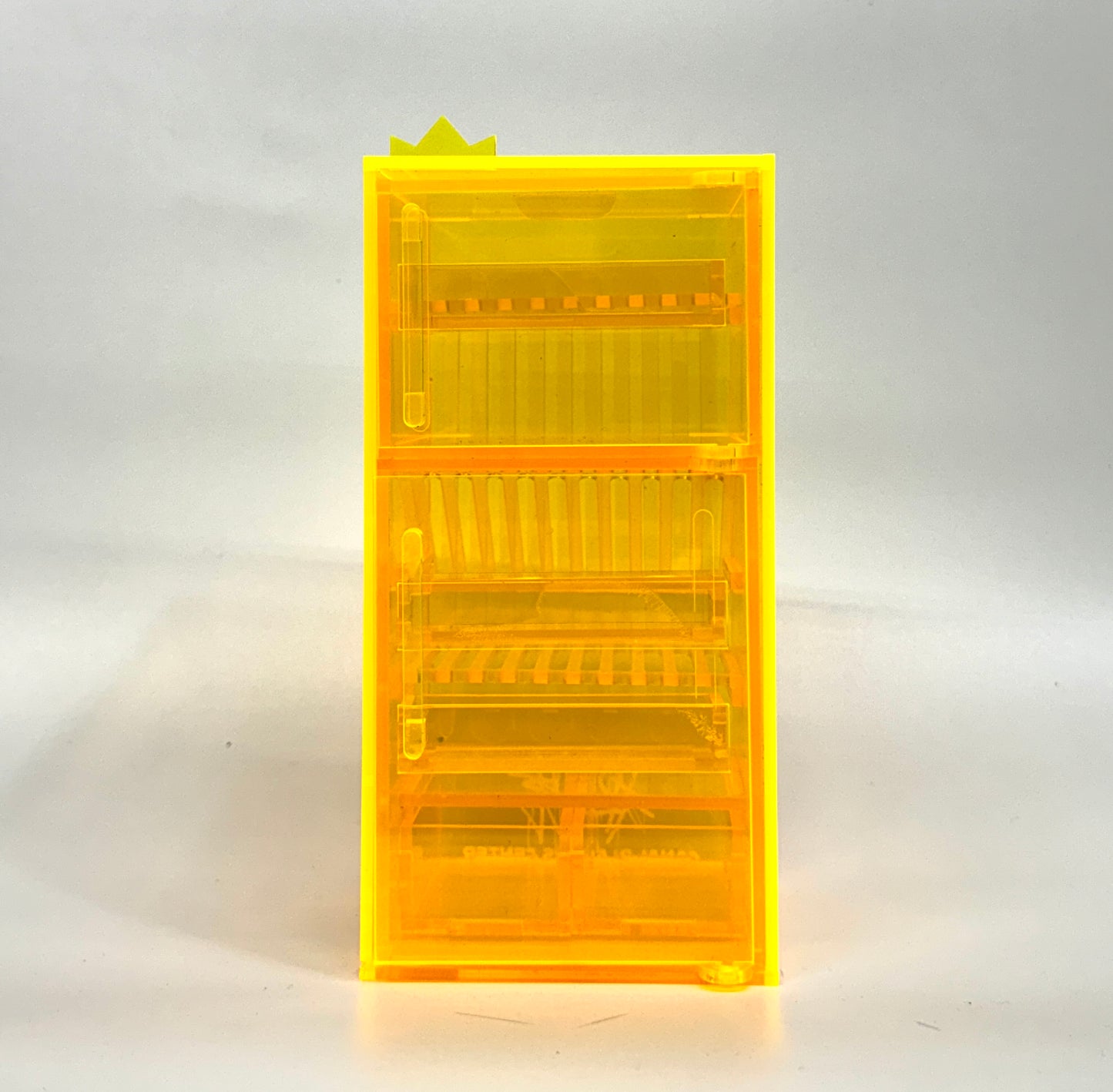 FRIDGE X CANAL PLASTIC CENTER : Fluorescent Yellow FRIDGE