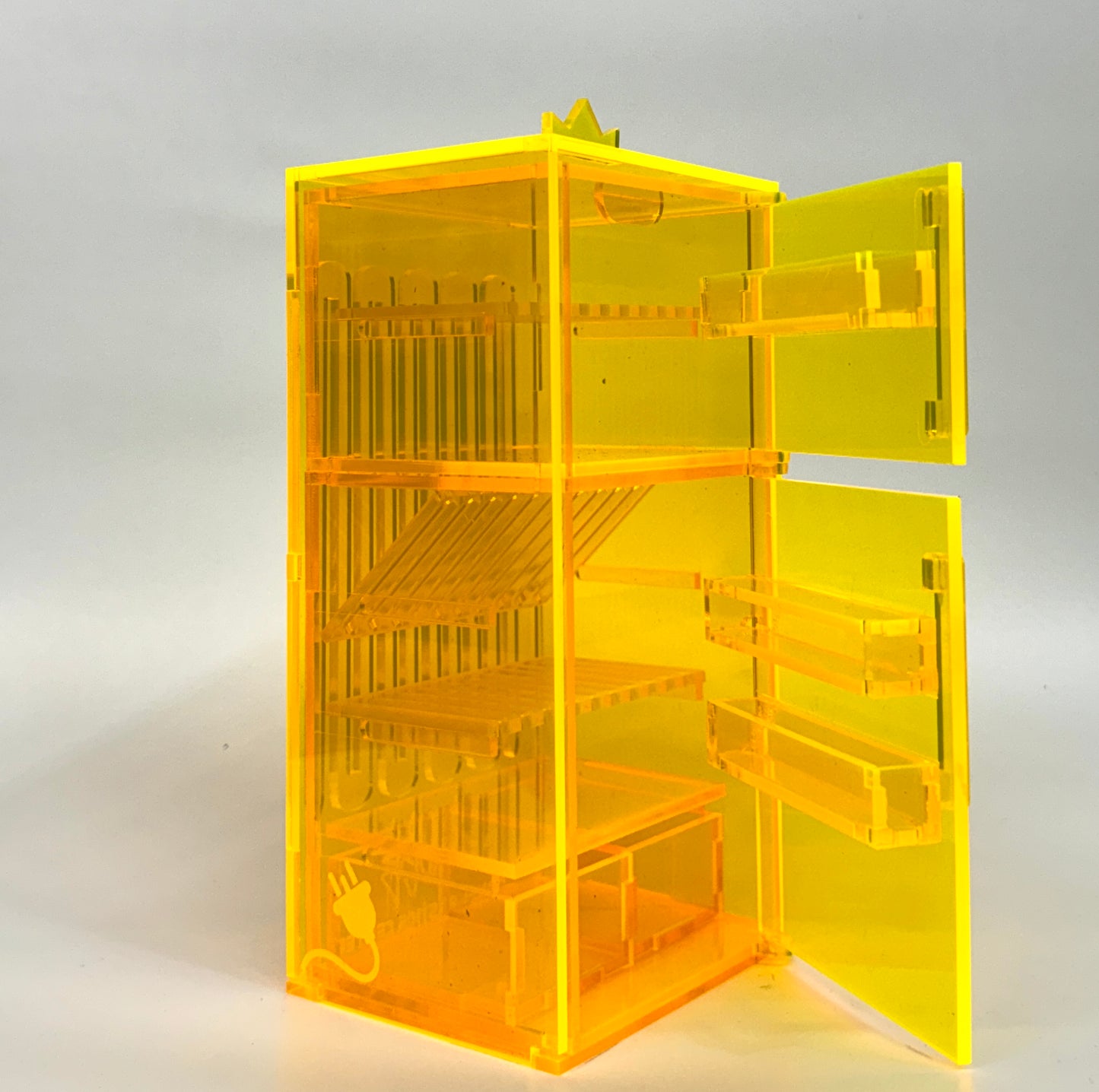 FRIDGE X CANAL PLASTIC CENTER : Fluorescent Yellow FRIDGE