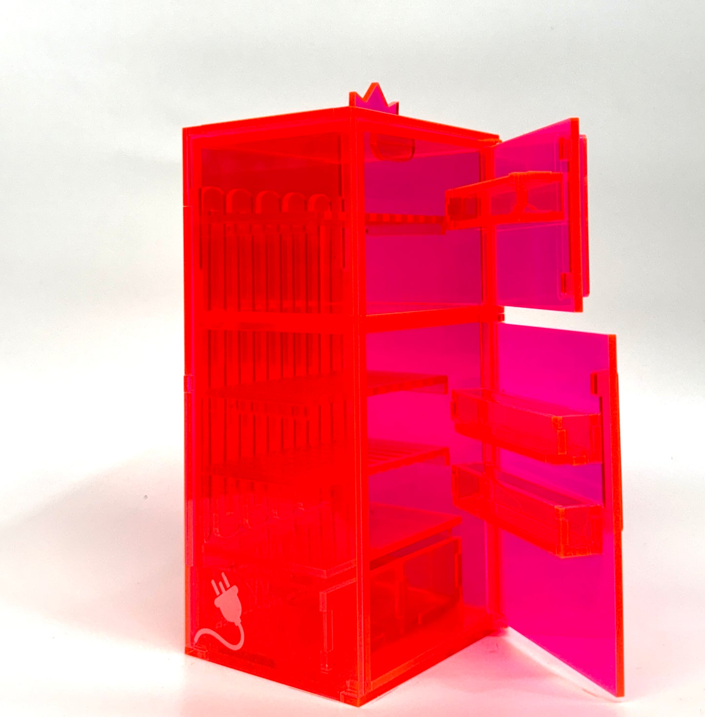 FRIDGE X CANAL PLASTIC CENTER : Fluorescent Pink FRIDGE