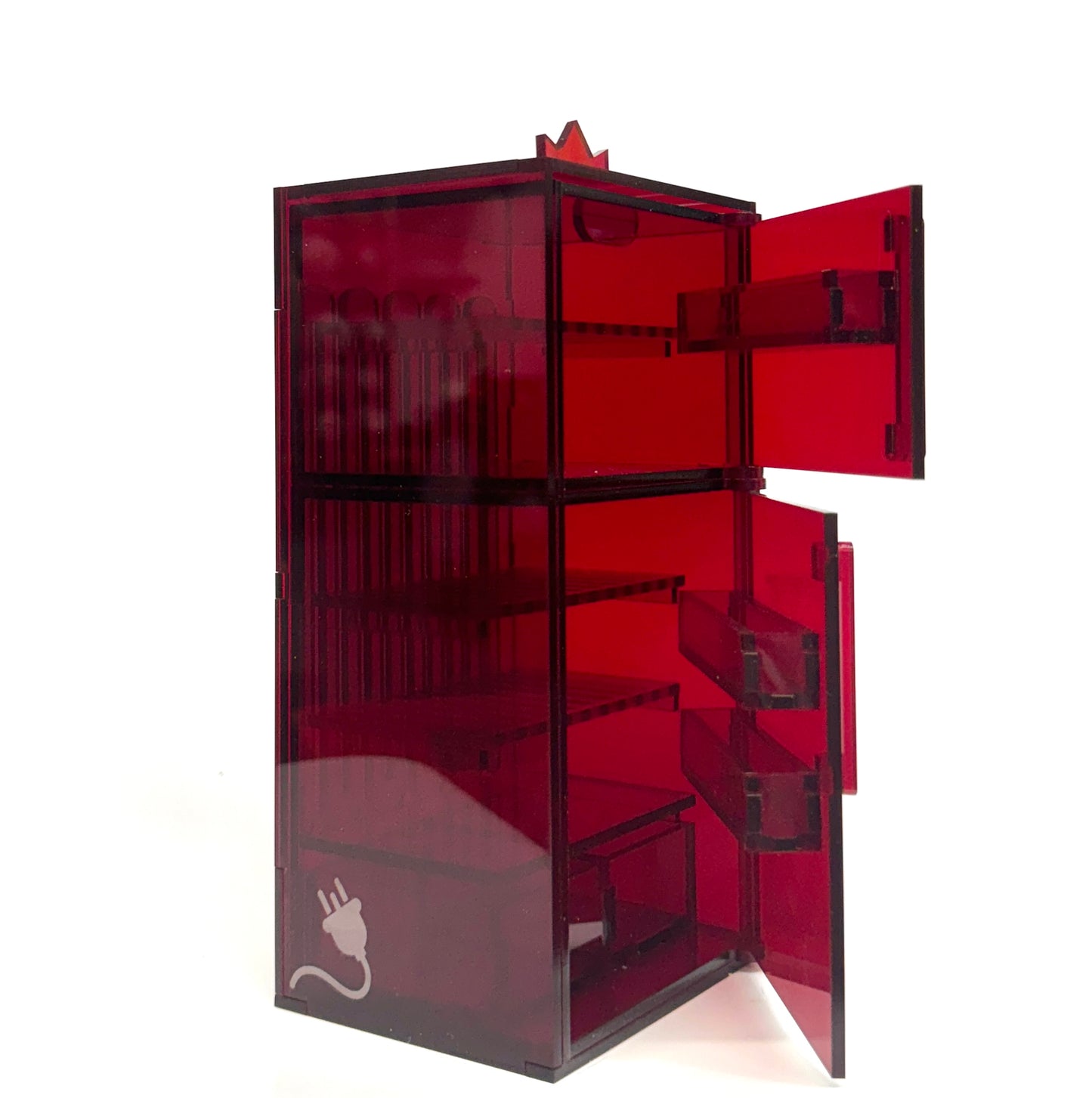 FRIDGE X CANAL PLASTIC CENTER : Red FRIDGE