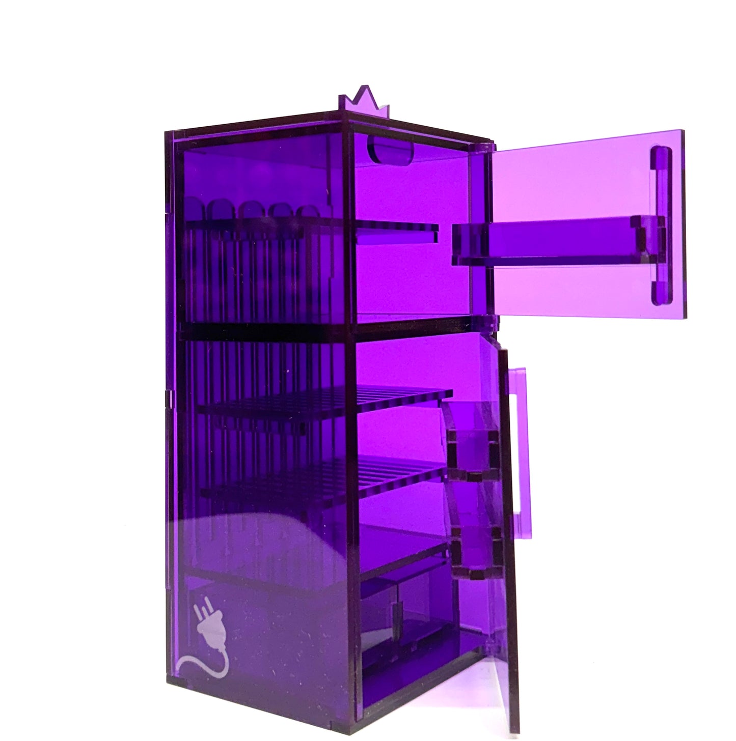 FRIDGE X CANAL PLASTIC CENTER : PURPLE FRIDGE