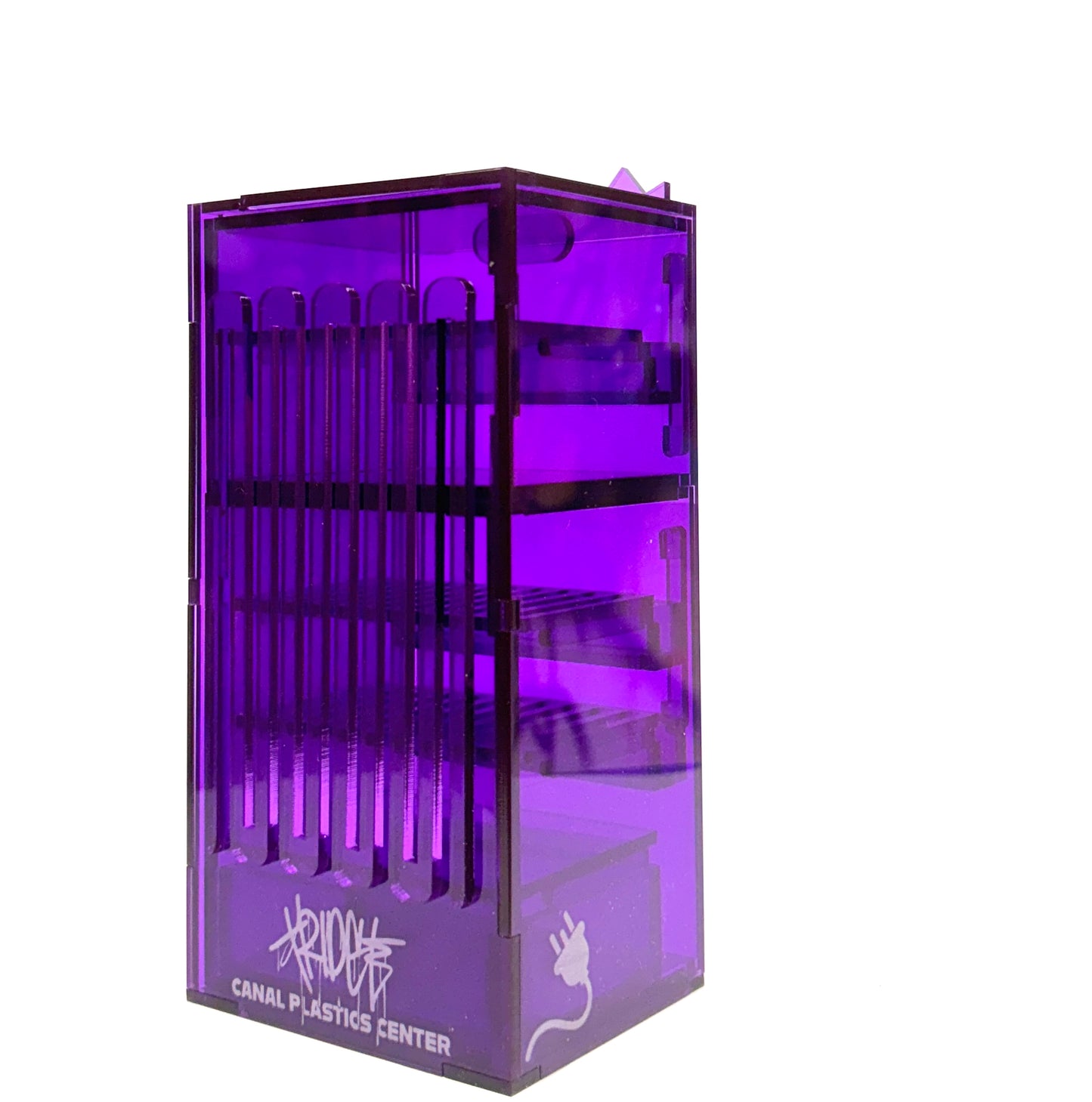 FRIDGE X CANAL PLASTIC CENTER : PURPLE FRIDGE