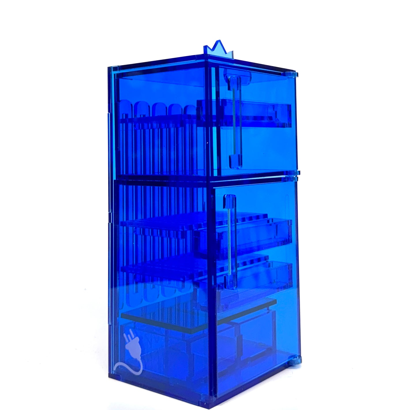 FRIDGE X CANAL PLASTIC CENTER : Fluorescent Blue FRIDGE
