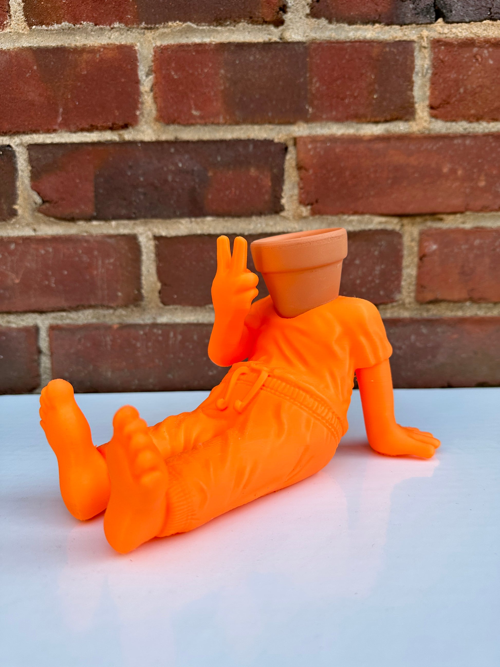 pothead ashtray ORANGE POTHEAD – STOPDOINGNOTHING.SHOP